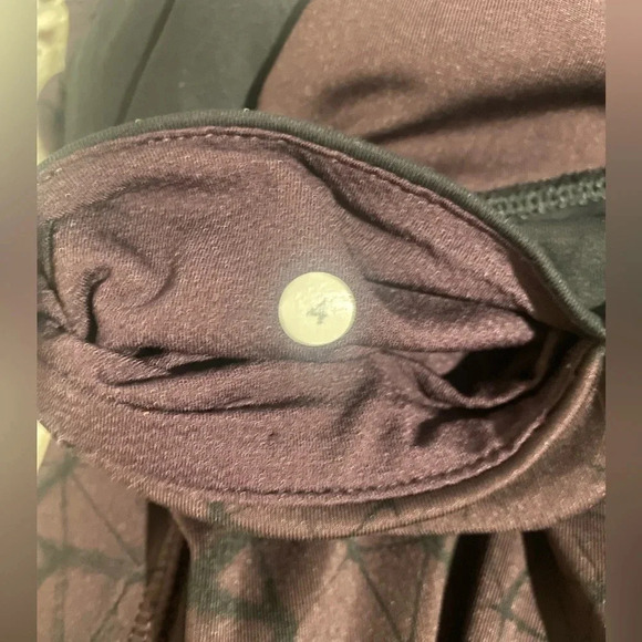 Lululemon Inspire 7/8 Tight II Luxtreme/Mesh Star Crushed Black Cherry size 4 - Picture 6 of 9